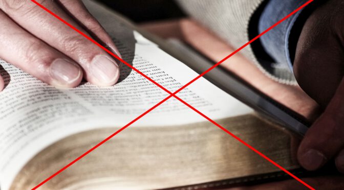 Bibel (wieder-)entdeckt entfällt