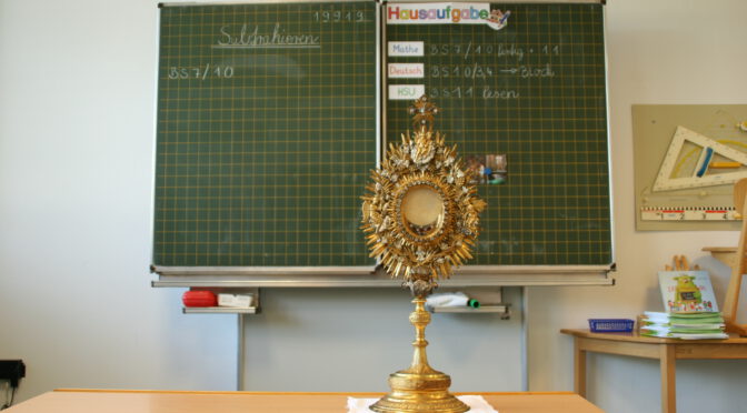 Mit Gott aufhören – Schulgottesdienste